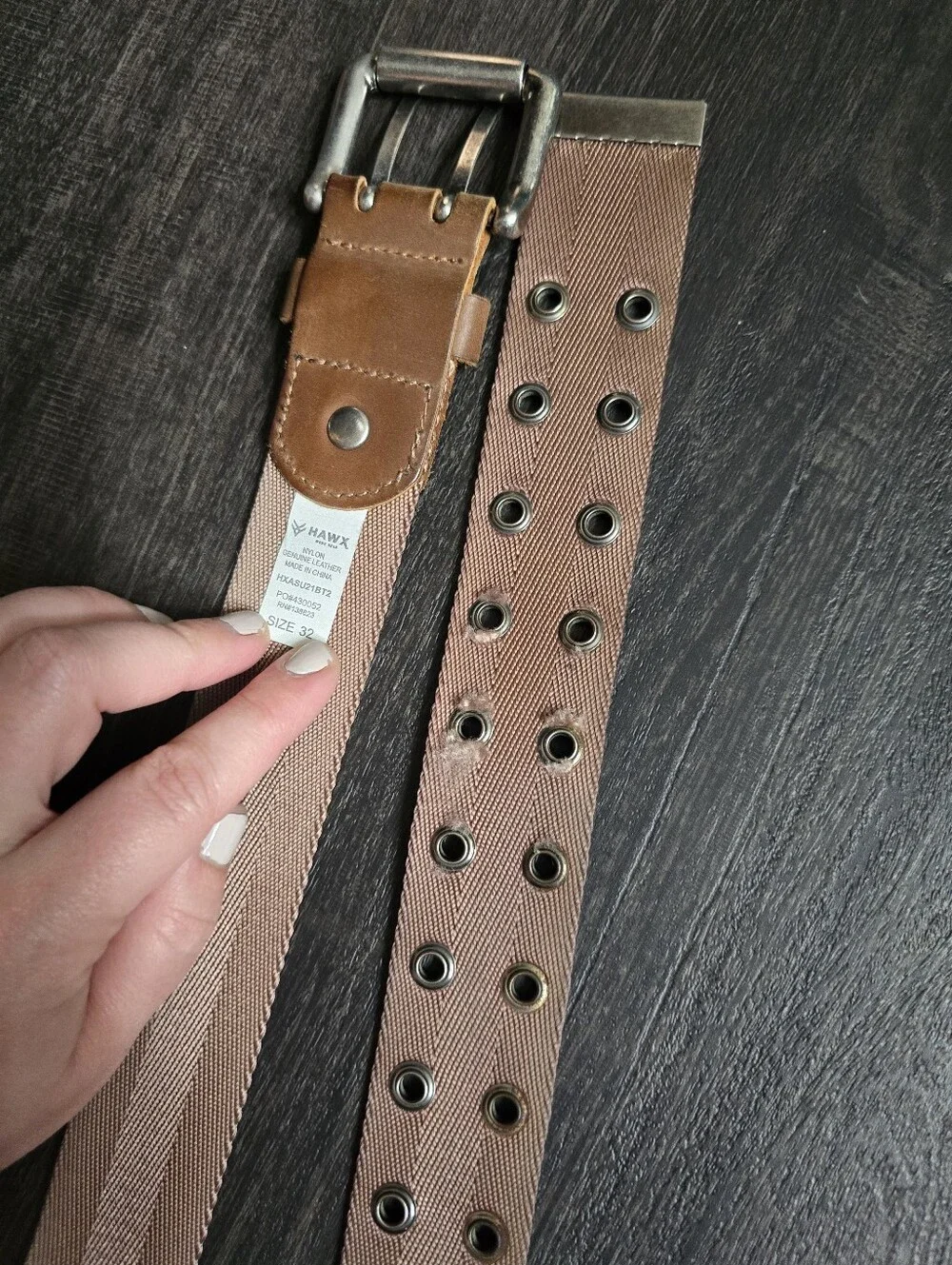 Hawx web belt